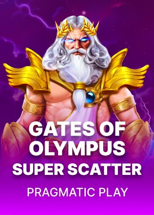 Gates of Olympus Super Scatter game thumbnail